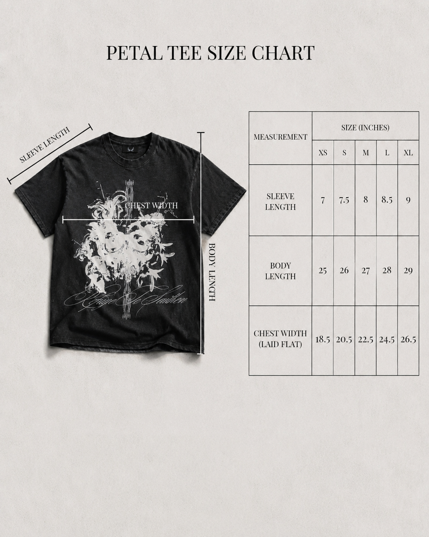 Petal tee