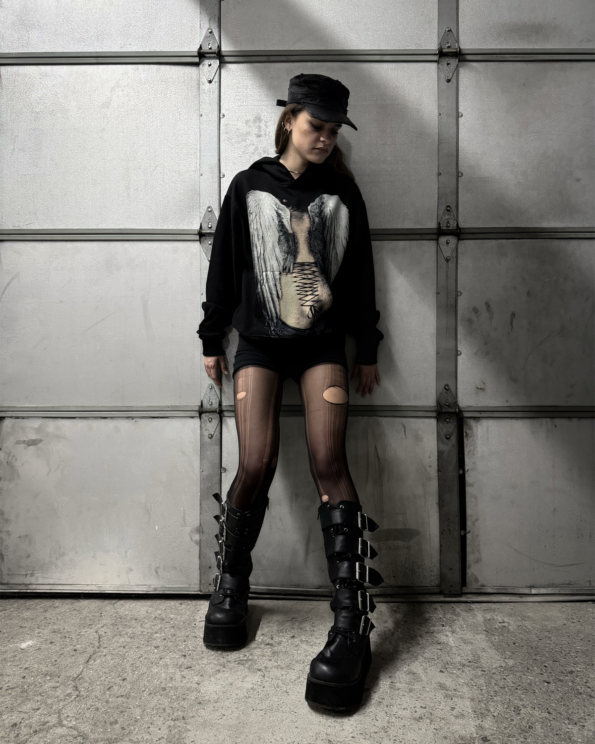 Corset hoodie