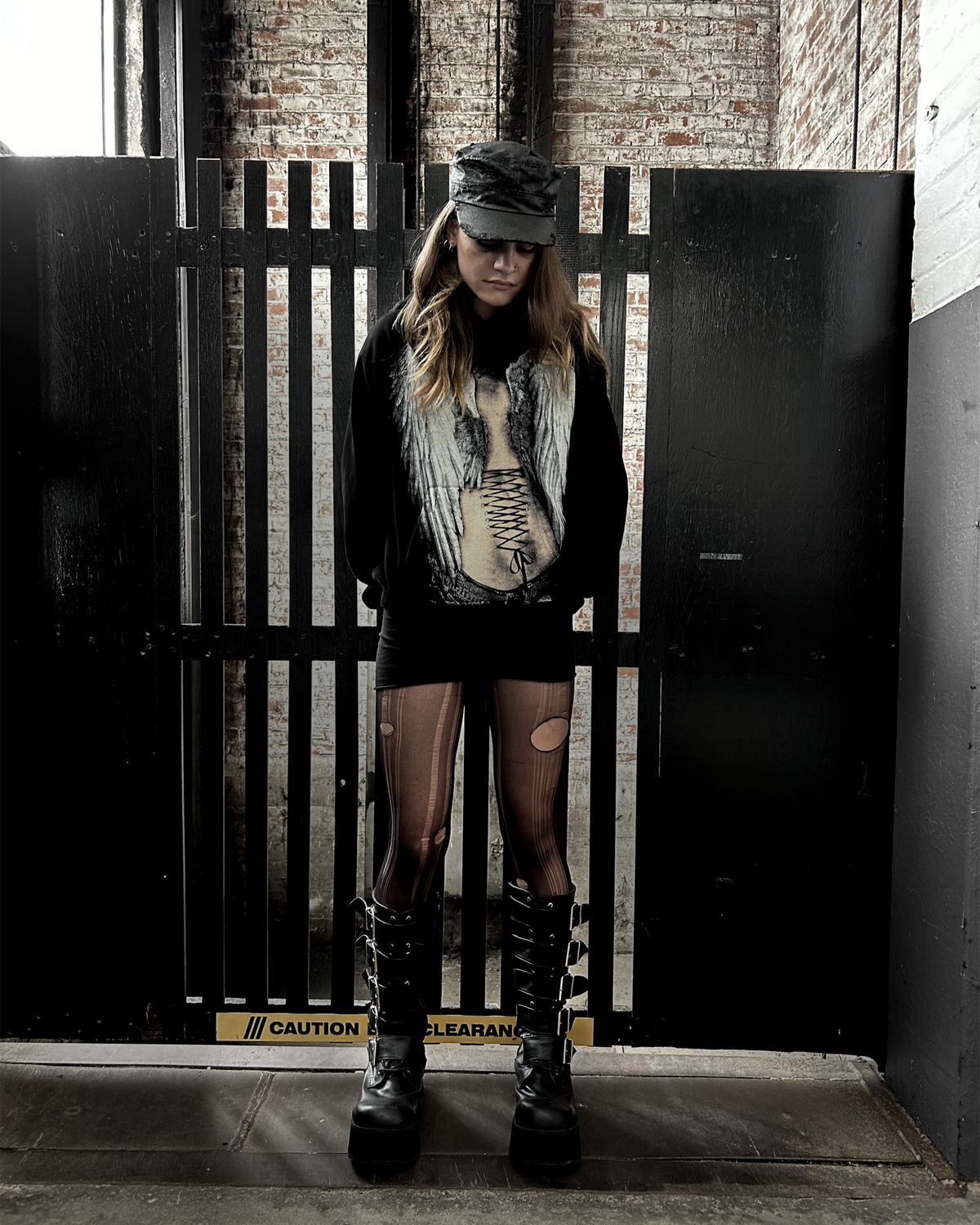 Corset hoodie