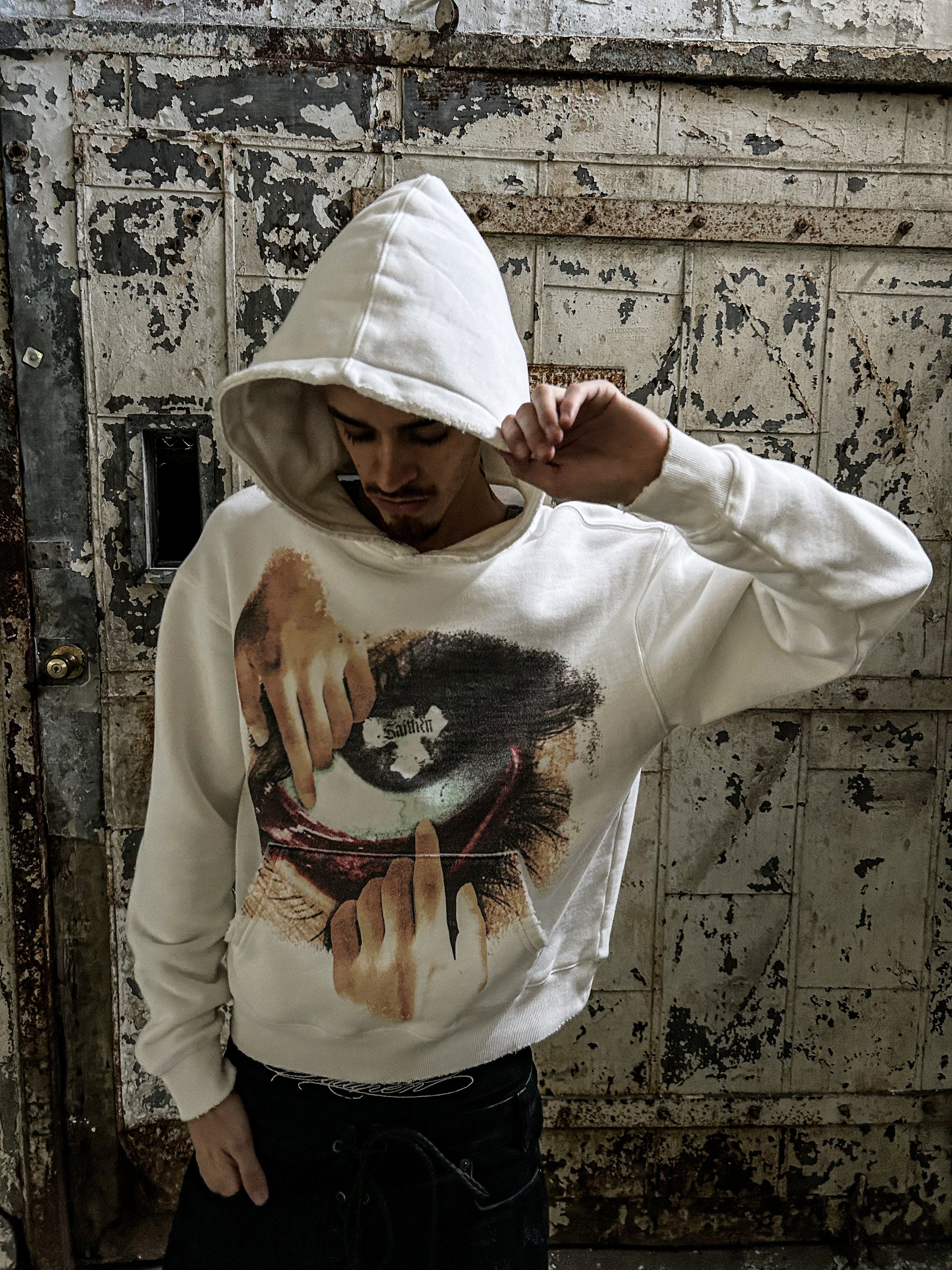 Crucified hoodie