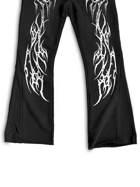 Celestial flared sweats