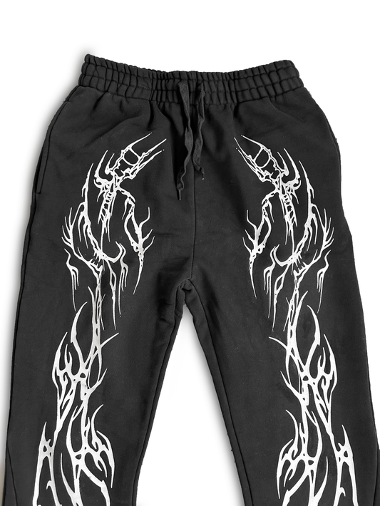 Celestial flared sweats